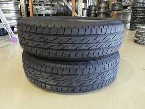 改 (R06/05/15) Φ 14インチ / タイヤ / BRIDGESTONE / NEXTRY / 155/65R14 75S / 2本 / 中古 / 2022年製造 / ブリヂストン