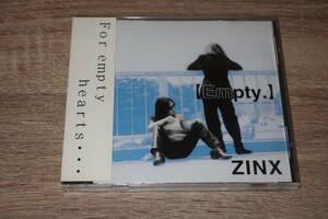 【V系】ZINX (ジンクス)　廃盤CD「【Empty.】For empty hearts」