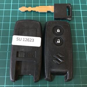 SU12623 スズキ U43PB14B 2ボタン スマートキー キーレスリモコン モコ セルボ フレア ワゴンR MRワゴン等 日産マツダAZワゴン MG22S MH22S