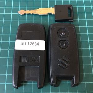 SU12634スズキ U43PB14B 2ボタン スマートキー キーレスリモコン モコ セルボ フレア ワゴンR MRワゴン等 日産マツダAZワゴン MG22S MH22S