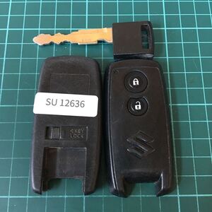 SU12636スズキ U43PB14B 2ボタン スマートキー キーレスリモコン モコ セルボ フレア ワゴンR MRワゴン等 日産マツダAZワゴン MG22S MH22S