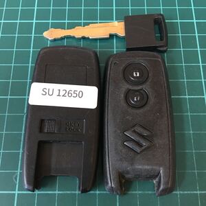 SU12650スズキ U43PB14B 2ボタン スマートキー キーレスリモコン モコ セルボ フレア ワゴンR MRワゴン等 日産マツダAZワゴン MG22S MH22S