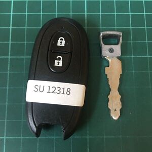 SU12318 ランプ点灯 スズキ 日産 マツダ 純正 キーレス モコ ルークス 2 B OEM ハスラー ワゴンR パレット スペーシア A Zワゴン等