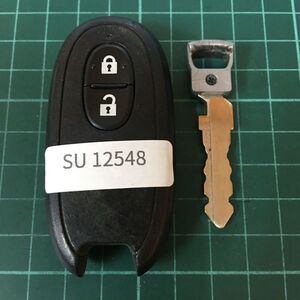 SU12548 点灯無し スズキ 日産 マツダ 純正 キーレス モコ ルークス 2 B OEM ハスラー ワゴンR パレット スペーシア A Zワゴン等