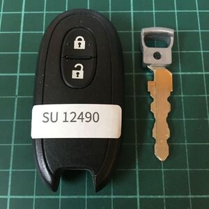 SU12490 点灯無し スズキ 日産 マツダ 純正 キーレス モコ ルークス 2 B OEM ハスラー ワゴンR パレット スペーシア A Zワゴン等