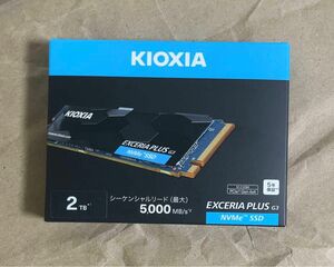 キオクシア KIOXIA EXCERIA PLUS G3 SSD-CK2.0N4PLG3N 2TB