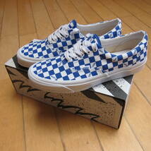 VANS　Checkerboard Log　バンズ　Og　Era　Lx チェックボード　オールドスクール　スリップオン_画像1