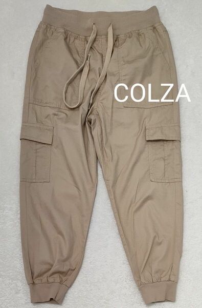 COLZA　 カーゴパンツ ベージュ　アンクル丈　S