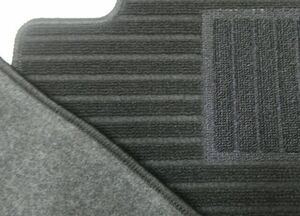 三菱ミニキャブ ブラボー用フロアマット黒U42T平成6年2月～ 10年12月　フロントマット運転席＆助手席用ブラック新品