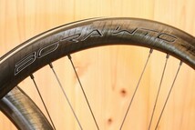 カンパニョーロ CAMPAGNOLO ボーラ BORA WTO 45 DB カーボン チューブレス ホイールセット シマノ 11S/12S 【芦屋店】_画像4