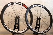 カンパニョーロ campagnolo ボーラ BORA G3 カーボン チューブラー ホイールセット カンパ 12/11S 【さいたま浦和店】_画像3