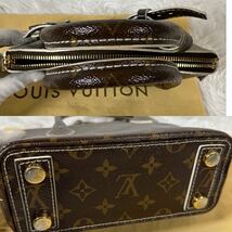 極美品　ルイヴィトン　LOUIS VUITTON ロックイットBB モノグラム　シャイニー　ハンドバッグM40599_画像4