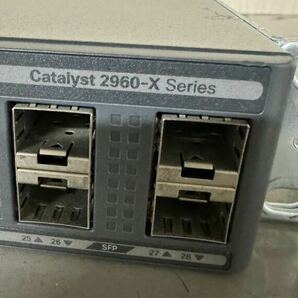 CISCO WS-C2960X-24TS-L V03★Catalyst 2960-X シリーズ★ スイッチングハブ 24ポート★5台セット 複数ありの画像5