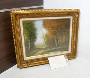 Art hand Auction ▲ (R605-H84) Heerman van Mraun Herman van Braun Allemagne Paysage Peinture à l'huile Peinture de paysage Cadre Peinture d'art encadrée, Peinture, Peinture à l'huile, Nature, Peinture de paysage