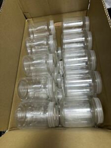  clear bottle 800cc ~830cc 30ps.@. thread bottle breeding case used.2