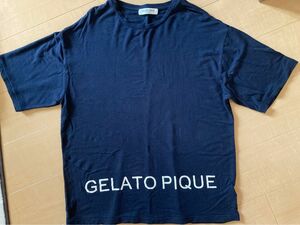 gelato pique ジェラートピケ メンズ 半袖 トップス ルームウェア Mサイズ ネイビー