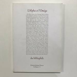 稀覯本目録　L'Alpha et l'Omega du bibliophile Librairie Jerome Doucet Catalogue No.2 2013-2014　t00429_fb7