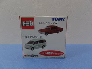 TOMY(トミー) トイザらス オリジナル トミカ親子2台セット トヨタ クラウンDX トヨタ アルファード