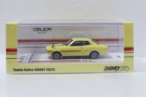 INNO 1/64 トヨタ セリカ 1600GT TA22 ダルマセリカ 黄 イエロー イノモデル Toyota Celica Yellow