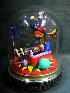 A5756 日本製 からくり人形細工サーカスドーム型 オルゴール 曲：It's a small world