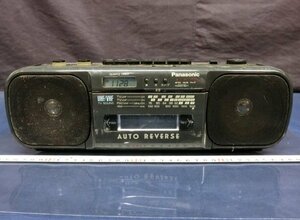 L6763 Panasonic パナソニック ラジカセ STEREO RADIO CASSETTE RECORDER QUARTZ TIMER RX-FM23 ラジオ