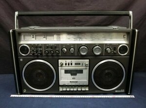 L6578 National RX-7700 high class radio-cassette Showa Retro cassette deck radio antique Vintage National Junk 