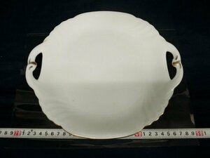 L6480 ジャンク OKURA 大倉 B&Bプレート プレート 皿 手付き 金彩 まとめ 陶磁器