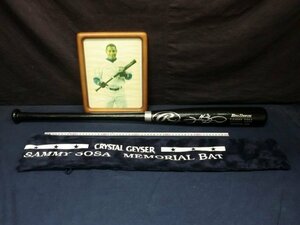 L7075sami-so-sa player SAMMY SOSA autographed bat low ring s product Major Lee ga- origin Home Ran .MLB player copy 
