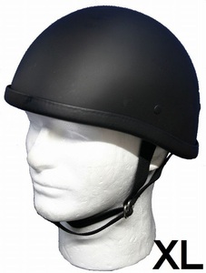  equipment ornament for half helmet type : smoky HA-02- mat black - size XL