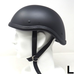  equipment ornament for half helmet type : duck tail HA-24- mat black - size L