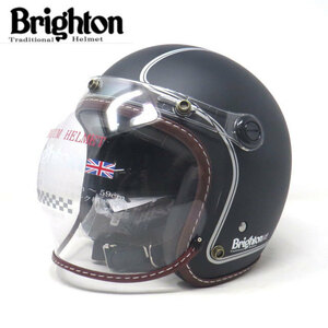 【HEAT☆GROUP】Brighton Traditional Helmet　WT-01　カラー：マットブラック　フリーサイズ（57～60ｃｍ）