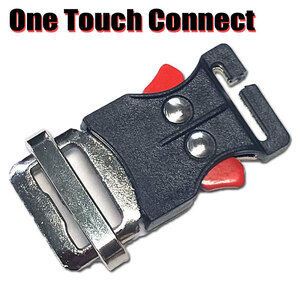 DAMMTRAX 「One Touch Connect」ヘルメット用ワンタッチコネクト　（ワンタッチバックル　クイックリリース