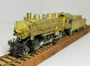 ka loading model shop Southern Pacific 2-8-0 steam locomotiv not yet painting final product HO gauge 