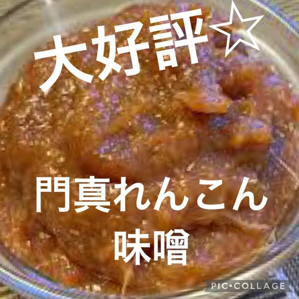 手作り門真蓮根味噌600g