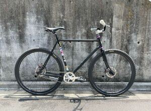 【直接引渡198,000円】SURLY straggler 700C サーリー ストラグラー 黒 58 BLUELUG ブルーラグCRUST ALL-CITY RIVENDELL