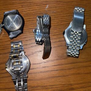 動作未確認 SEIKO セイコー SEIKOセイコー クォーツ 部品取り 腕時計 現状品 ALBA ダイバーズ TIMEX メンズ レディース 時計 おまとめの画像8