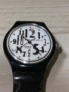 稼働品 swatch スウォッチ 腕時計 automatic AG1994 Cal.2842 23石 3針 メンズ 自動巻き 現状品クォーツ 