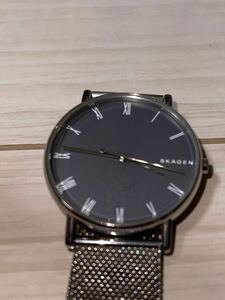 腕時計 スカーゲン SKAGEN 腕時計 SKW6428 SIGNATUR クォーツ グレー シルバー 動作未確認 現状品 クォーツ腕時計 アナログ 