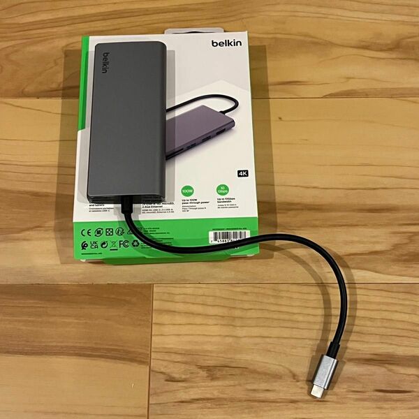 極美品 Belkin 2.5Gbps イーサネットハブ USB-C 7in1 マルチポート