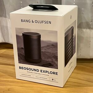 極美品 Bang&Olfsen Beosound Explore Black Anthracita アップルストア購入 スピーカー