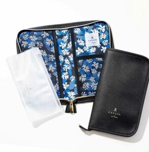 SPRiNG スプリング 6月号付録　LANVIN en Bleu レザー調マルチケース