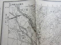 24)戦前　朝鮮　古地図『清津　１/５０，０００　地形図　朝鮮総督府陸地測量部　大正６年　約５８×４６ｃｍ』_画像8