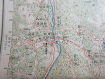 26)戦前　朝鮮　古地図『金剛山　１/５０，０００　地形図　朝鮮総督府陸地測量部　大正５年　約８２×６４ｃｍ』_画像9