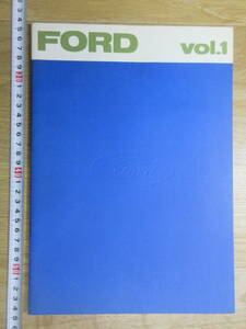 50)[ Ford old catalog FORD VOL.1 1965 Japan version ] inspection close iron motor s new en pie ya motor new Japan motor 