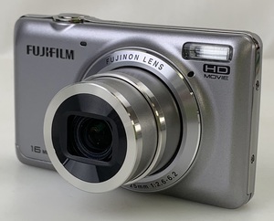 【未使用・1円出品】F0528 FUJIFILM 富士フィルム FinePix JX420 コンパクト デジタルカメラ デジカメ シルバー 動作確認済み 現状品