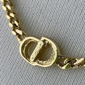 【1円～】K2673 ChristianDior クリスチャンディオール ネックレス ロゴ CDロゴ ゴールド ペンダント アクセサリー レディース ジュエリーの画像5