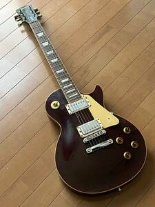 GibsonレスポールSTD ワインレッド95年製ハードケース付訳アリ品