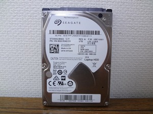 ●ノートPC用 HDD　SATA　2.5インチ 2TB