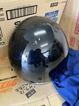 1000円スタート Arai アライ HELMET ヘルメット M2005 61cm 62cm 現状品 ヘルメット ブラック オートバイ ジェットヘルメット SNELL_画像5
