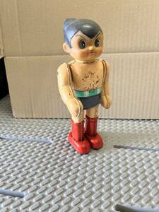 bili талон association Astro Boy zen мой ходьба ретро жестяная пластина игрушка подлинная вещь Showa Retro retro винтажная игрушка Atom редкий кукла 